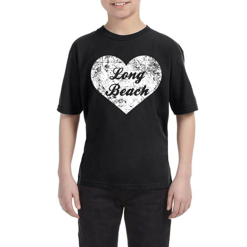 I Love Long Beach Shirt, Funny Cute California Hometown Gift Youth Tee by cm-arts | Artistshot