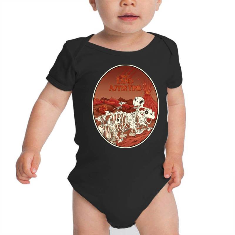 The Land After Time, The Land After Damaging Time, The Smouldering Lan Baby Bodysuit | Artistshot