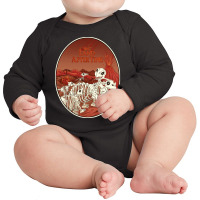 The Land After Time, The Land After Damaging Time, The Smouldering Lan Long Sleeve Baby Bodysuit | Artistshot