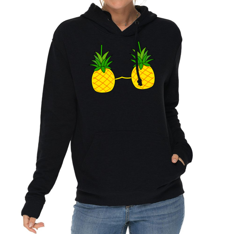 Pineapple Bra Costume Cute Easy Fruit Halloween Gift Lightweight Hoodie | Artistshot