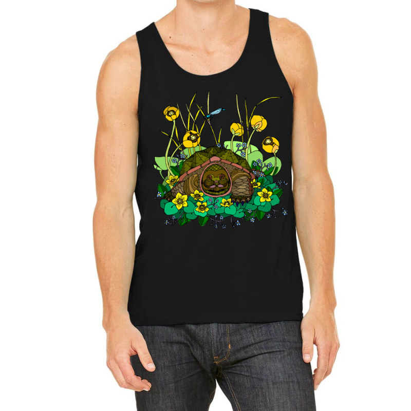 Snapping Turtle, Snapping Turtle Vintage, Snapping Turtle Art, Animal, Tank Top | Artistshot