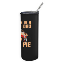 Klingon Pie Skinny Tumbler | Artistshot