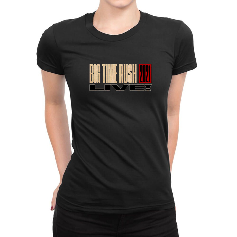 Big Time Live Ladies Fitted T-Shirt by MaeveBolton | Artistshot