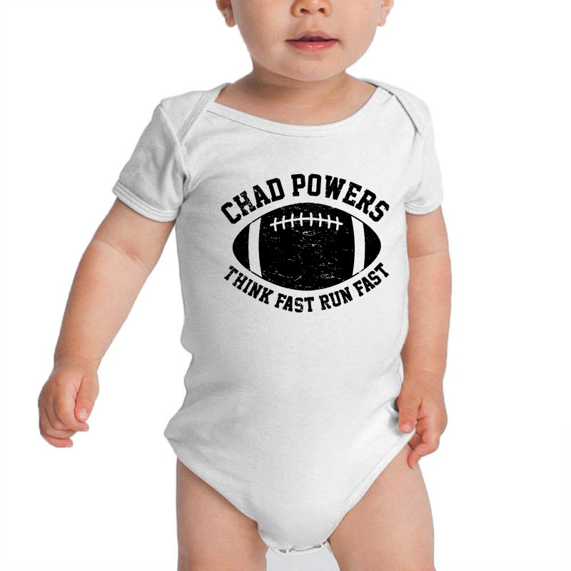 Chad Powers Think Fast Run Fast Baby Bodysuit by Jembleng Art | Artistshot