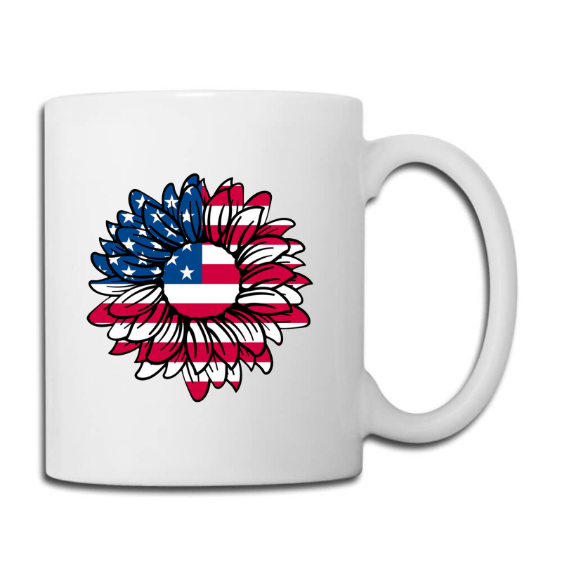 America Sunflower Coffee Mug | Artistshot