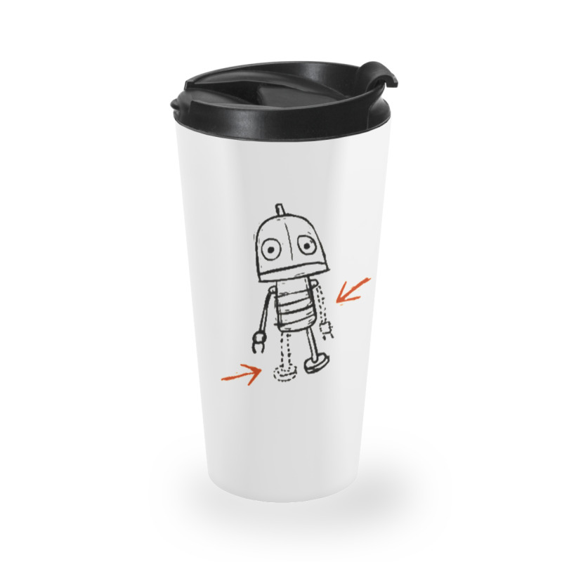 Josef Machinarium Thought Bubble Travel Mug | Artistshot