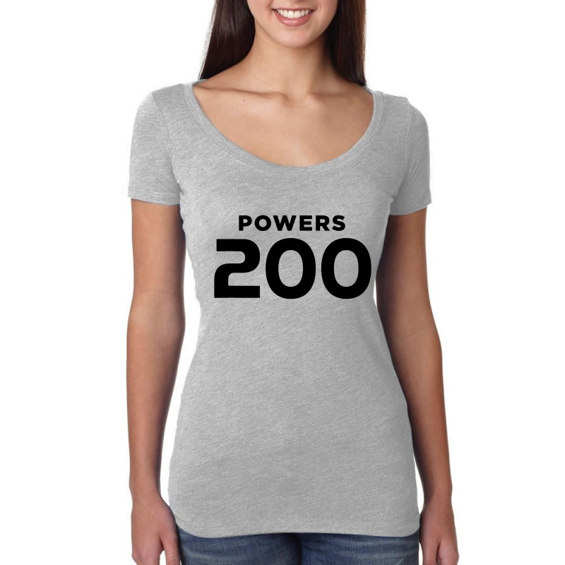 Chad Powers 200 Think Fast Run Women's Triblend Scoop T-shirt by Jembleng Art | Artistshot