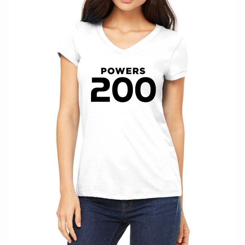 Chad Powers 200 Think Fast Run Women's V-Neck T-Shirt by Jembleng Art | Artistshot