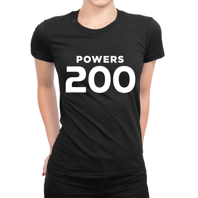 Chad Powers 200 Think Fast Run Ladies Fitted T-Shirt by Jembleng Art | Artistshot