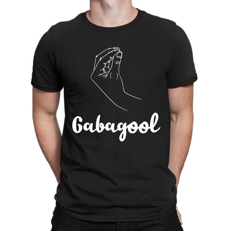Gabagool Italian American Meat With Hand Sign Funny Design T-shirt | Artistshot