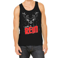 Make It Rein Cool Reindeer Christmas Premium T Shirt Tank Top | Artistshot