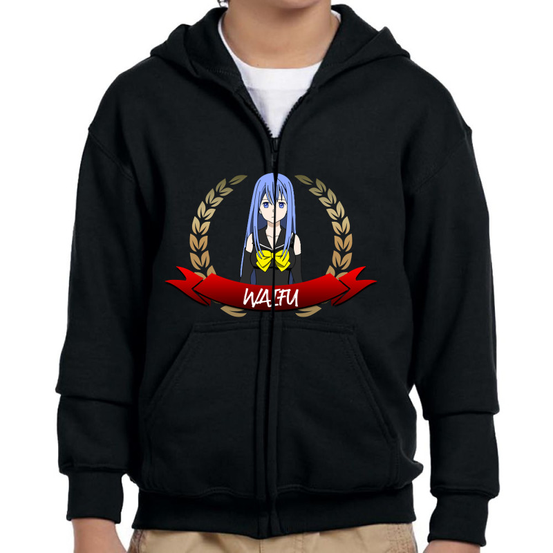 Anime Girl - 29 Youth Zipper Hoodie by King Davila | Artistshot