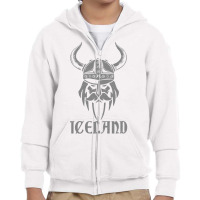 Iceland Viking Vintage Icelandic Pullover Hoodie Youth Zipper Hoodie | Artistshot