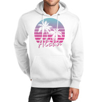 Aloha Hawaii Hawaiian Island Palm Beach Surf Vintage T Shirt Unisex Hoodie | Artistshot