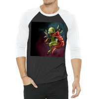 Space Invader Reptile, Space Invader, Reptile, Space Invader Reptile A 3/4 Sleeve Shirt | Artistshot