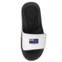 Wellington Skyline New Zealand Flag T Shirt Slide Sandal | Artistshot