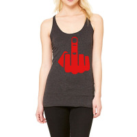 Middle Finger Racerback Tank | Artistshot