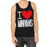 I Love Minivans   Heart Mini Van Funny Parent Mom Dad Premium T Shirt Tank Top | Artistshot