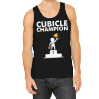 Cubicle Champion Funny T Shirt For Office Cubicle Dwellers Tank Top | Artistshot