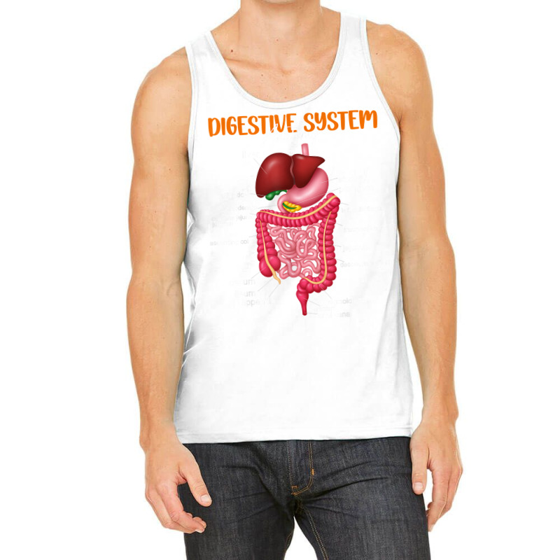 Funny Digestive System Anatomy Anatomical Biology Teacher T Shirt Tank Top by povyvexumi3 | Artistshot