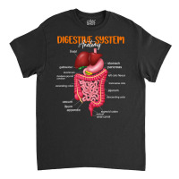 Funny Digestive System Anatomy Anatomical Biology Teacher T Shirt Classic T-shirt | Artistshot