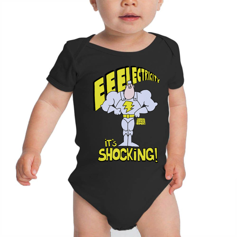 Schoolhouse Rock Electricity It's Shocking Baby Bodysuit by Konlasa6638 | Artistshot