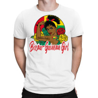 Guinea Bissaun Girl Guinea Bissau Woman Guinea Bissauns Flag T Shirt T-shirt | Artistshot