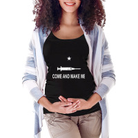 Funny Anti Vaccine Mandate Come And Make Me No Forced Vax T Shirt Maternity Scoop Neck T-shirt | Artistshot