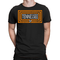 Orange _ White Tennessee State Flag Retro Vintage Tennessee T-shirt | Artistshot