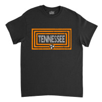 Orange _ White Tennessee State Flag Retro Vintage Tennessee Classic T-shirt | Artistshot