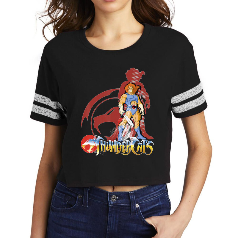 Thundercats Lion-o Scorecard Crop Tee by Koyanho62 | Artistshot