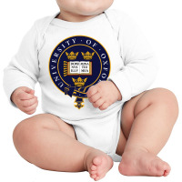 University Of Oxford Long Sleeve Baby Bodysuit | Artistshot