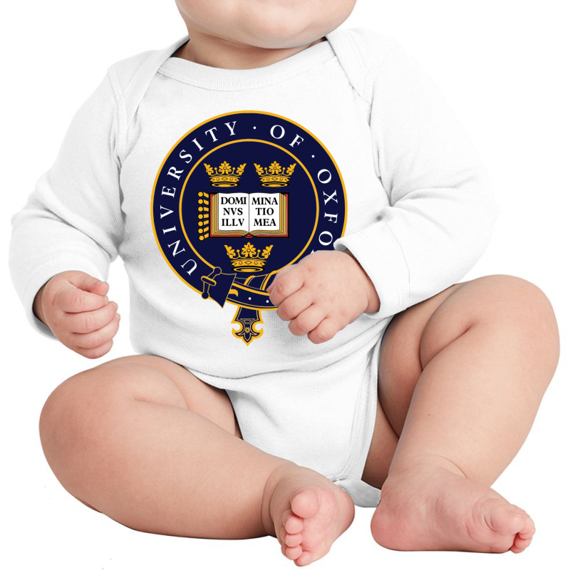 University Of Oxford Long Sleeve Baby Bodysuit by cm-arts | Artistshot