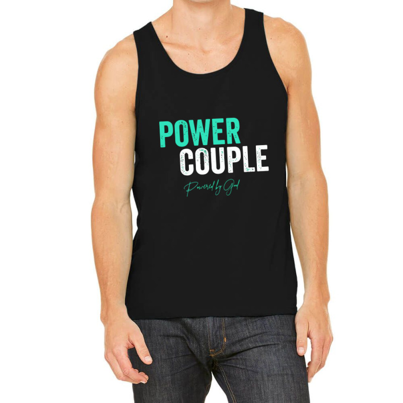 Power Couple Matching   Couple Matching Gifts Tank Top | Artistshot