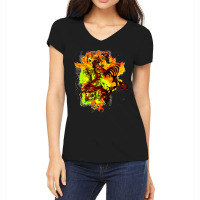 Crazy Toxic Star Classic Women's V-neck T-shirt | Artistshot