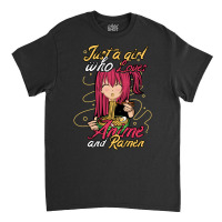 Anime Ramen Girls Classic T-shirt | Artistshot