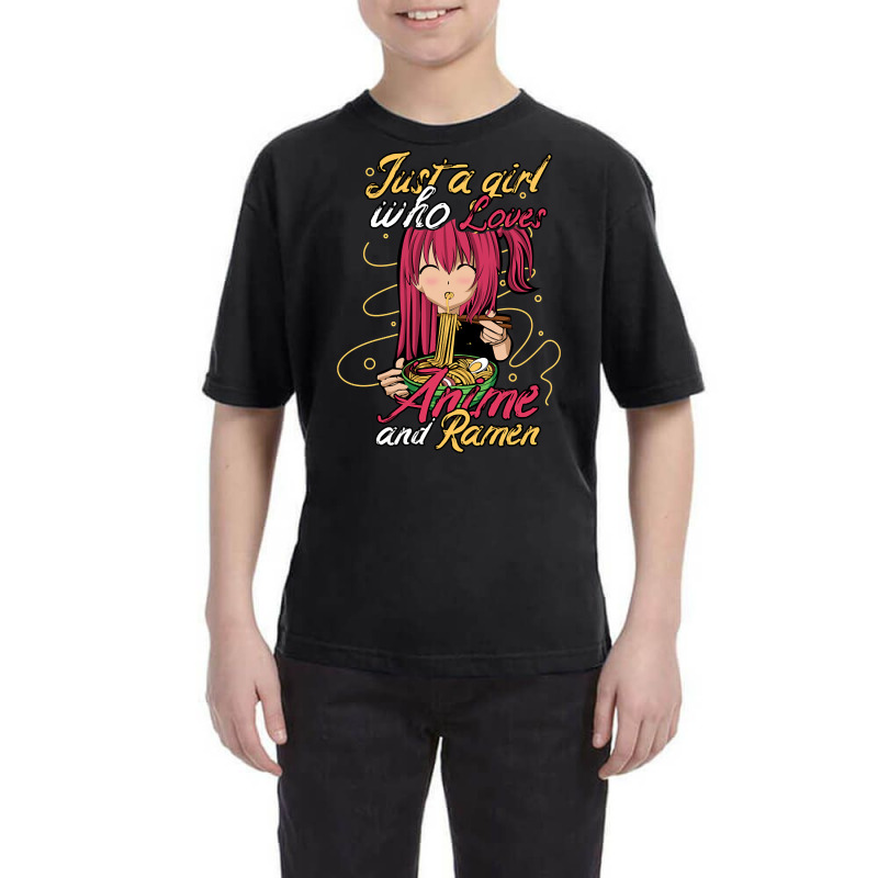 Anime Ramen Girls Youth Tee by King Davila | Artistshot