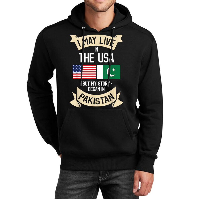 Pakistan American Flag Usa Pakistani Roots Gifts Unisex Hoodie by ToraHernton | Artistshot