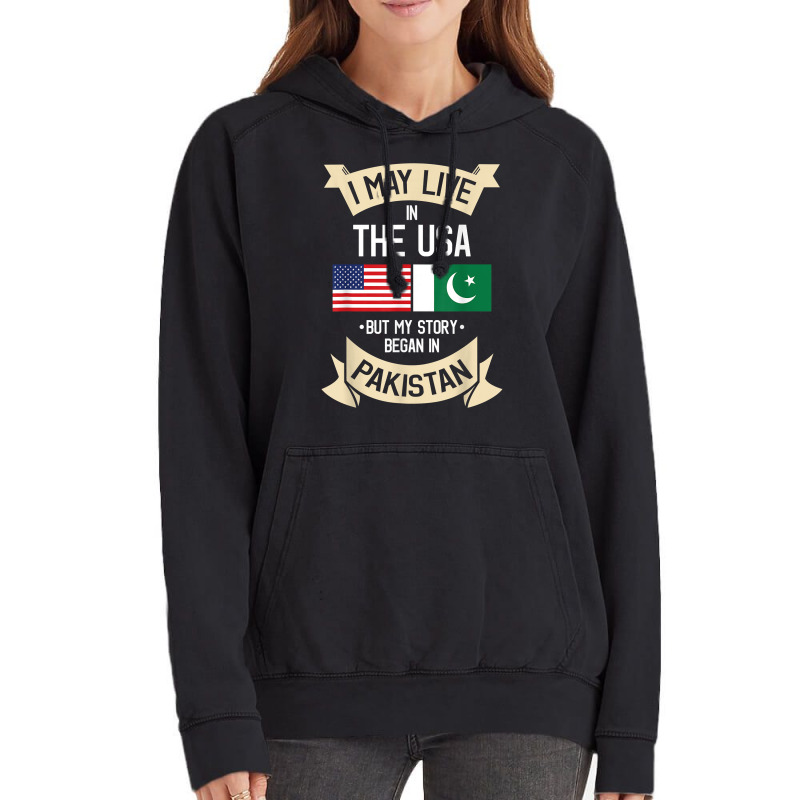 Pakistan American Flag Usa Pakistani Roots Gifts Vintage Hoodie by ToraHernton | Artistshot