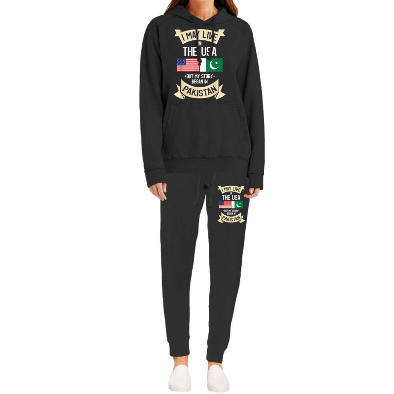 Pakistan American Flag Usa Pakistani Roots Gifts Hoodie & Jogger set by ToraHernton | Artistshot