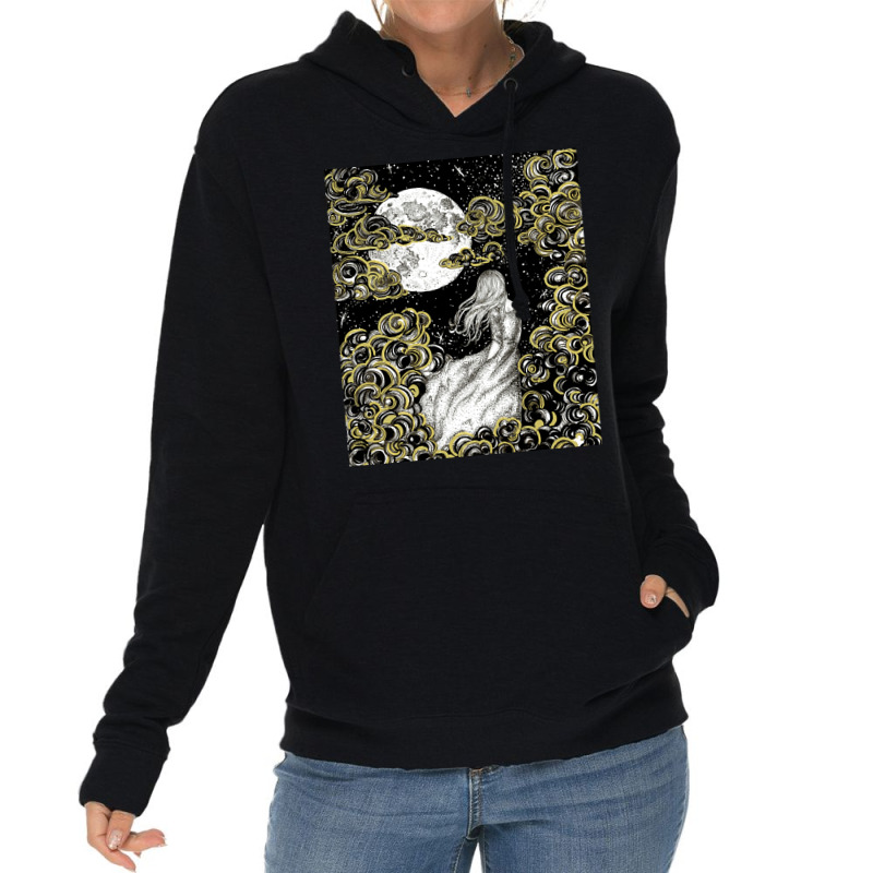 The Stargazer's Dream, The Stargazer's Fantasy, The Stargazer's Daydre Lightweight Hoodie by SHTULIPS | Artistshot