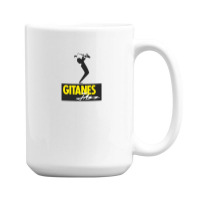 Cool Gitanes Jazz Design 15 Oz Coffee Mug | Artistshot