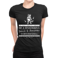 Tortoiseshell Cat Christmas Or Birthday Gift Ladies Fitted T-shirt | Artistshot