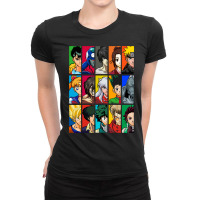 Anime Vs Anime (version 1) Ladies Fitted T-shirt | Artistshot