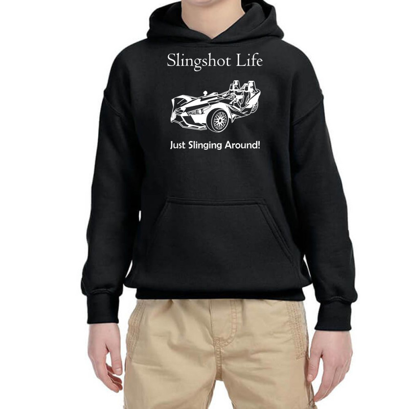 Slingshot Life Just Slinging Around T Shirt Youth Hoodie | Artistshot