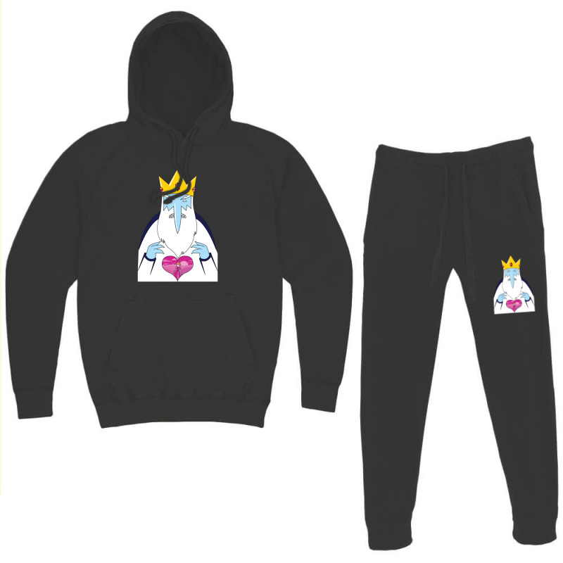 Heart Of Ice   Cartoon Hoodie & Jogger Set | Artistshot