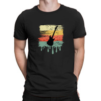 Bass Guitar Vintage Dripping T-shirt | Artistshot