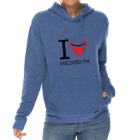 I Love Soldier 76 Overwatch Lightweight Hoodie | Artistshot