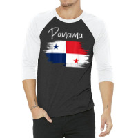 Panama Flag Tshirt, Panamanian Tshirt, Panama Flag For Women T Shirt 3/4 Sleeve Shirt | Artistshot