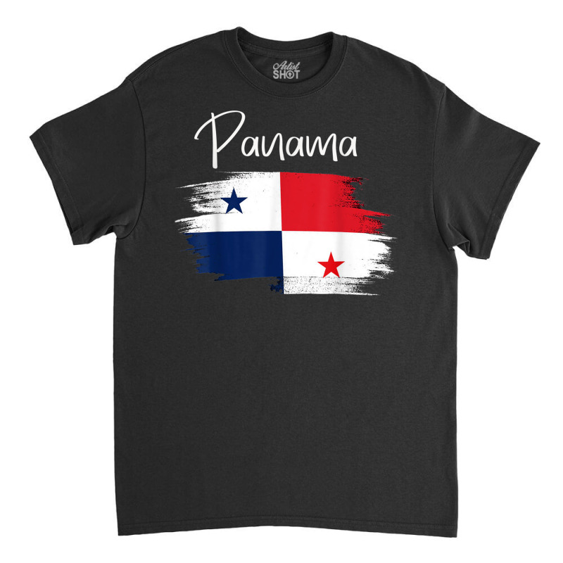 Panama Flag Tshirt, Panamanian Tshirt, Panama Flag For Women T Shirt Classic T-shirt by cm-arts | Artistshot